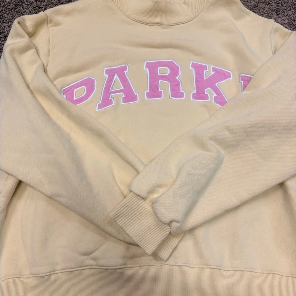 PARKE  yellow mockneck - Picture 3 of 6